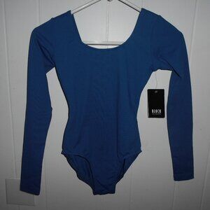 Blue Bloch Leotard-  Small Adult- NWTag